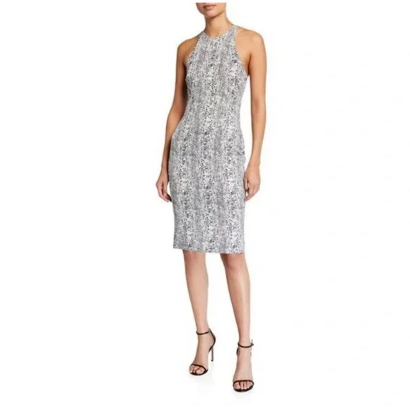 Likely | Dresses | Likely Python Simmons Sleeveless Bodycon Midi Snake Print  Dress Size 6 | Poshmark